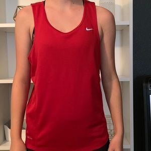 NIKE DRI-FIT TANK TOP (Fits more like a medium)